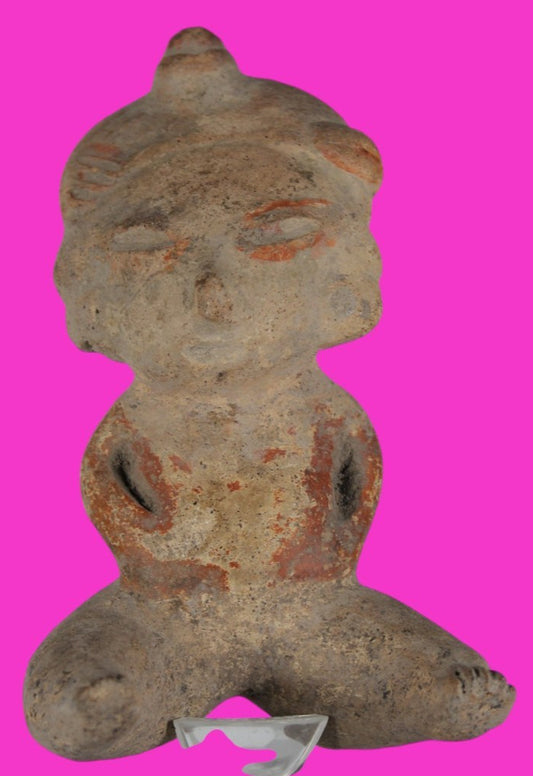 Pre Columbian Authentic Artifact Jalisco Tomb Figure Mexico 300BC-200AD COA J68
