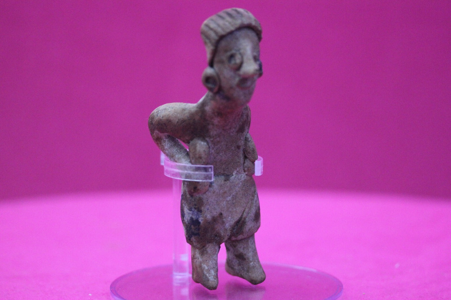 Authentic Pre Columbian Artifact Rare Grandma Tomb Figure Colima Mexico COA 149