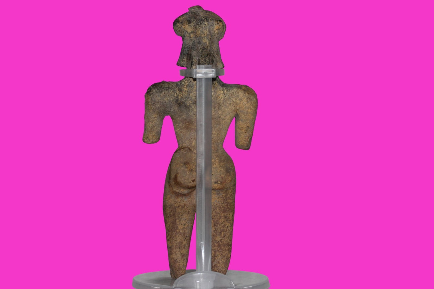 Pre Columbian Artifact 7 Inch Shaman Tomb Figure Colima Mexico 100 BC COA 238