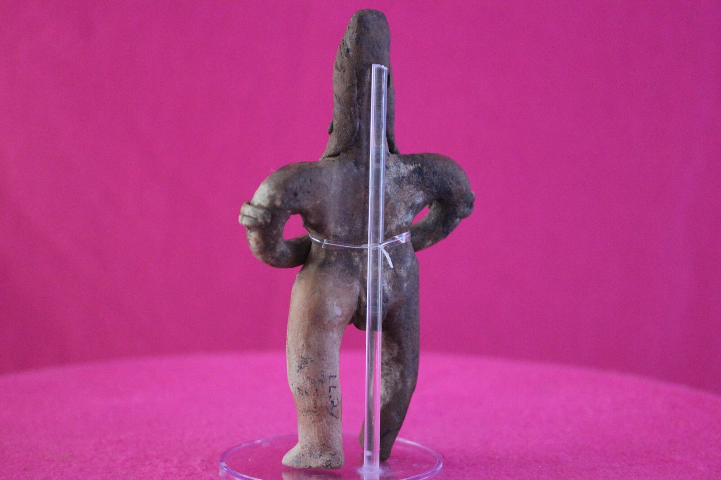 Authentic Pre Columbian Artifact Tomb Figure Colima Mexico 100 BC-250 AD COA 159