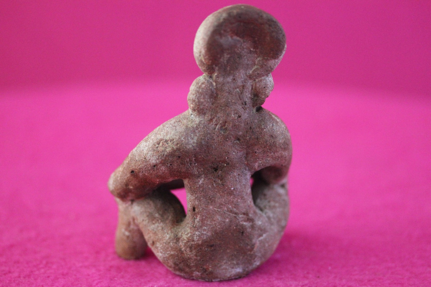 Authentic Pre Columbian Artifact Rare Skirted Tomb Figure Colima Mexico COA 185