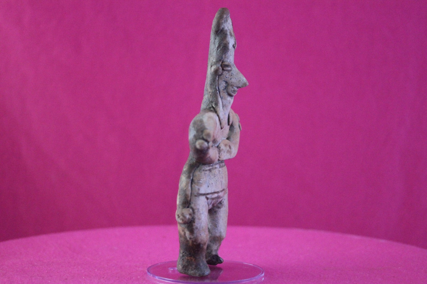 Pre Columbian Authentic Artifact Female Shaman Tomb Figure Colima Mexico COA 198