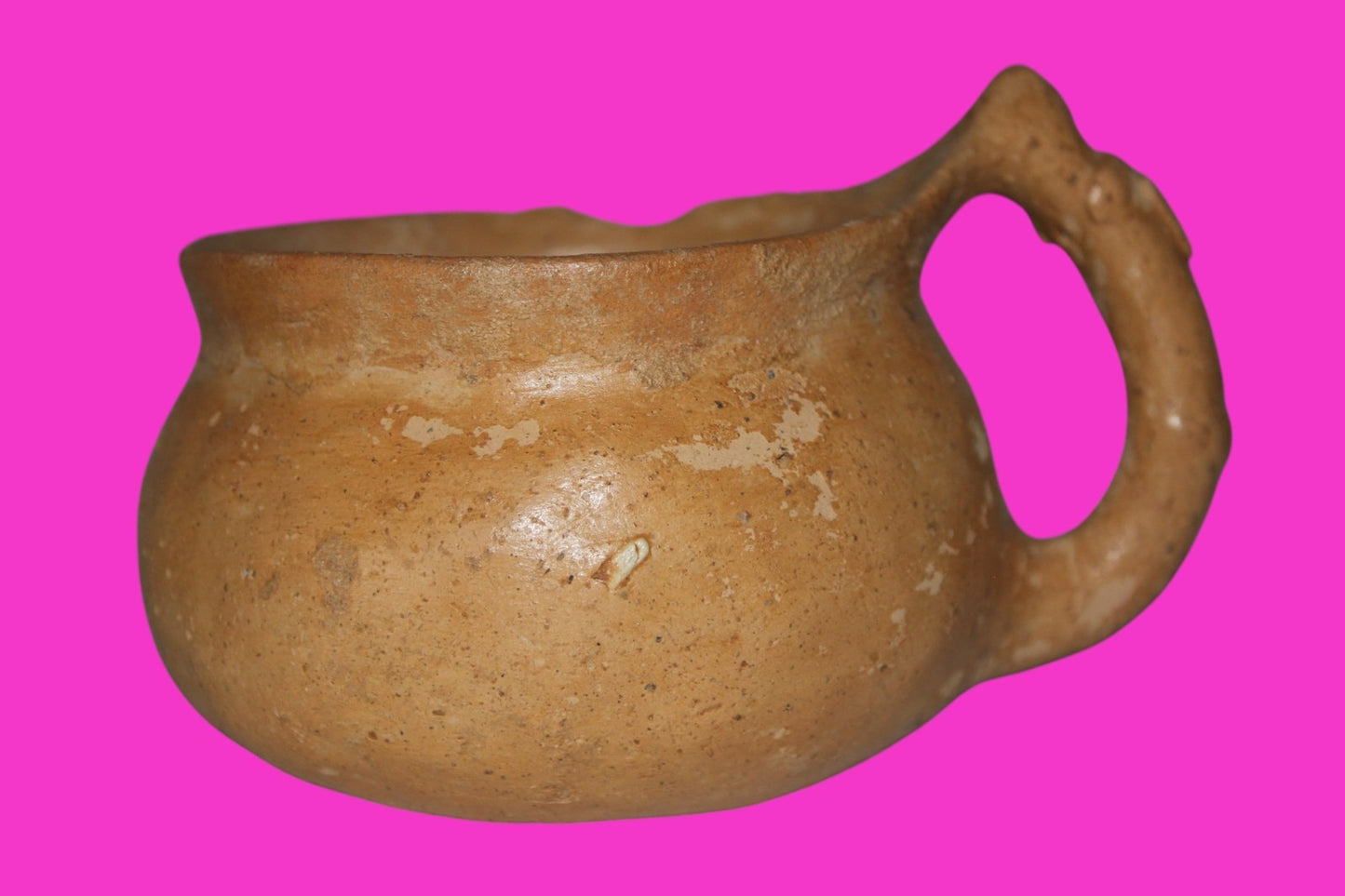 Time of Abraham Holy Land Artifact Ancient 4000 Year Old Cup 2000 BC COA J117