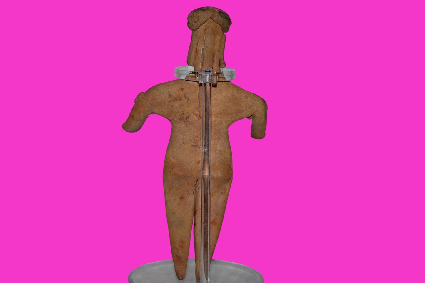 Pre Columbian Artifact 6 in Female Shaft Tomb Figure Colima Mexico 100BC COA 269