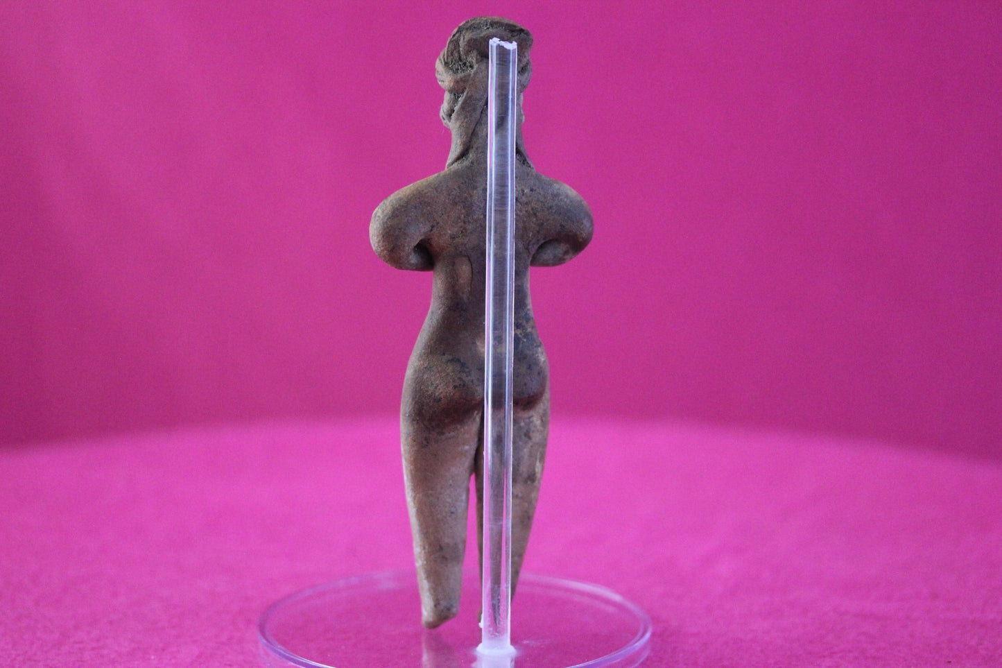 Pre Columbian Artifact Authentic Pretty Lady Tomb Figure Colima Mexico COA 204