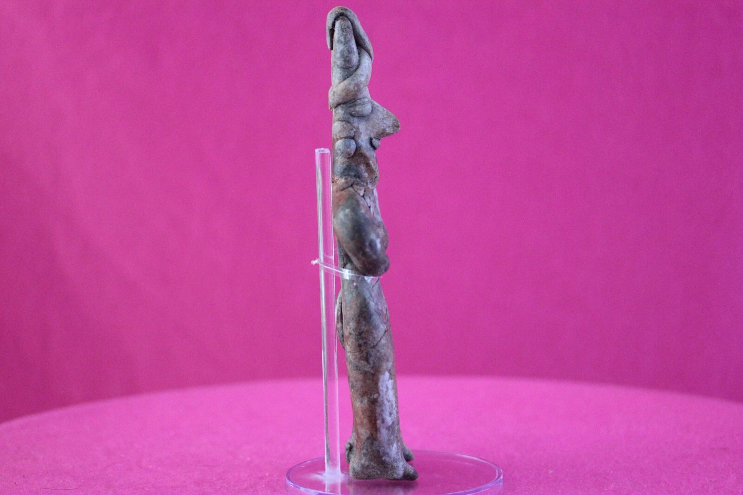 Authentic Pre Columbian Artifact Tomb Figure Colima Mexico 100 BC-250 AD COA 161