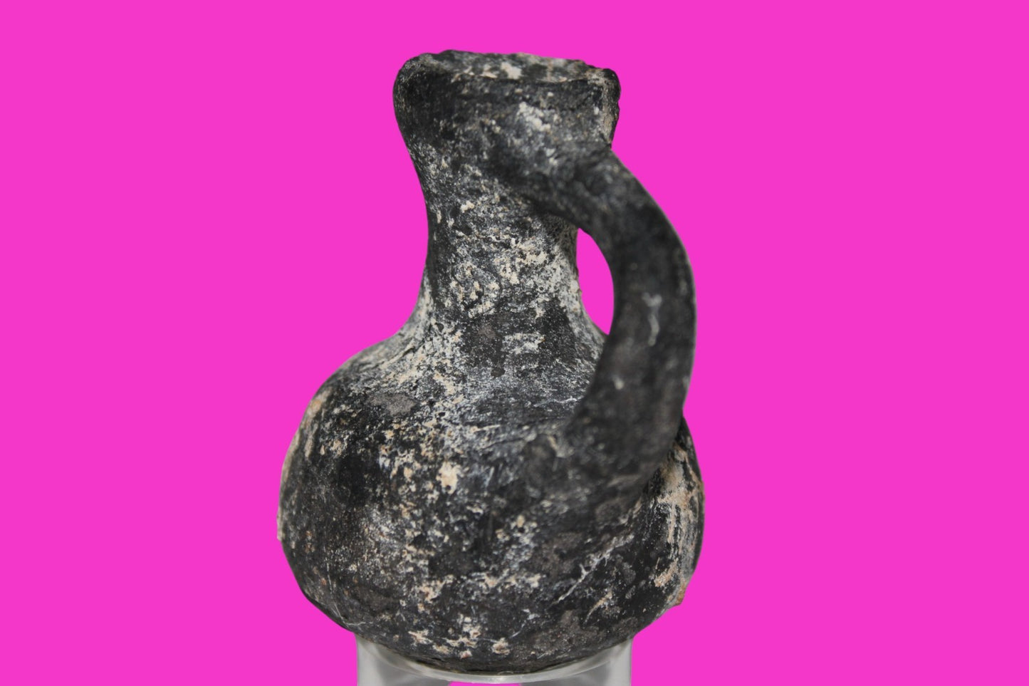 Ancient Holy Land Artifact King David Mini Jugglet Christ Home Land 1000BC COA 3