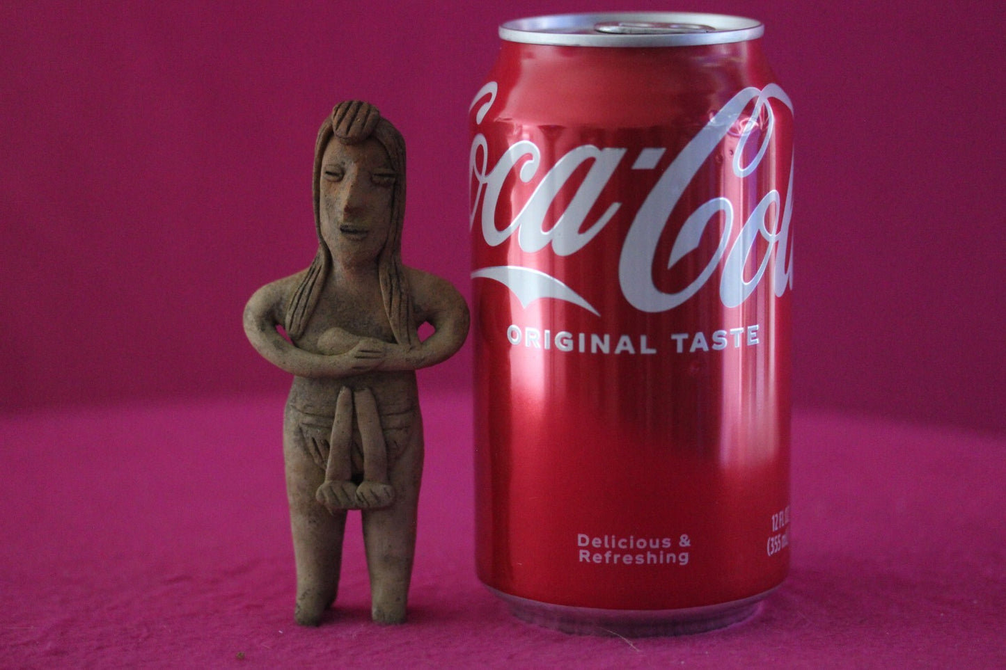 Authentic Pre Columbian Artifact Tomb Figure Colima Mexico 100 BC-250 AD COA 178