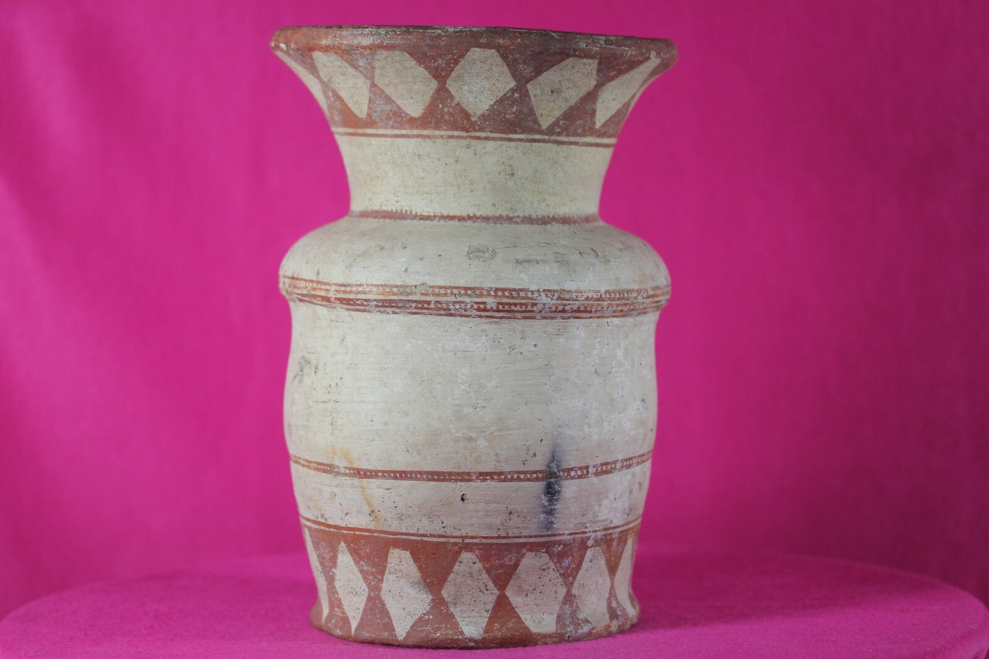 Large Ban Chiang Thailand Artifact Very Rare Pottery Jar 300-200 BC COA T122