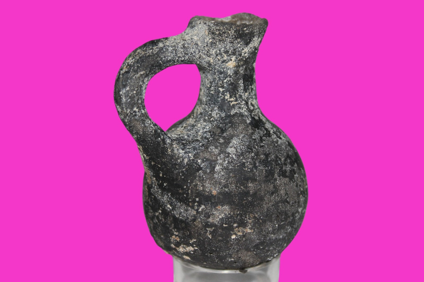 Ancient Holy Land Artifact King David Mini Jugglet Christ Home Land 1000BC COA 4