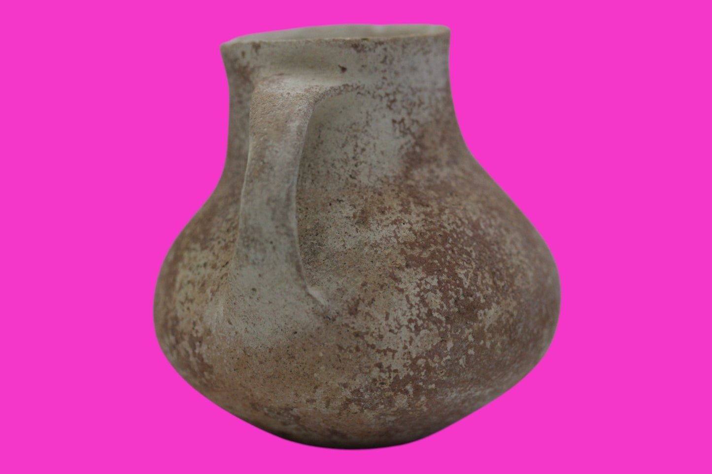 Holy Land Authentic Artifact Jesus Christ Home Land Juglet 100BC-400AD COA J35