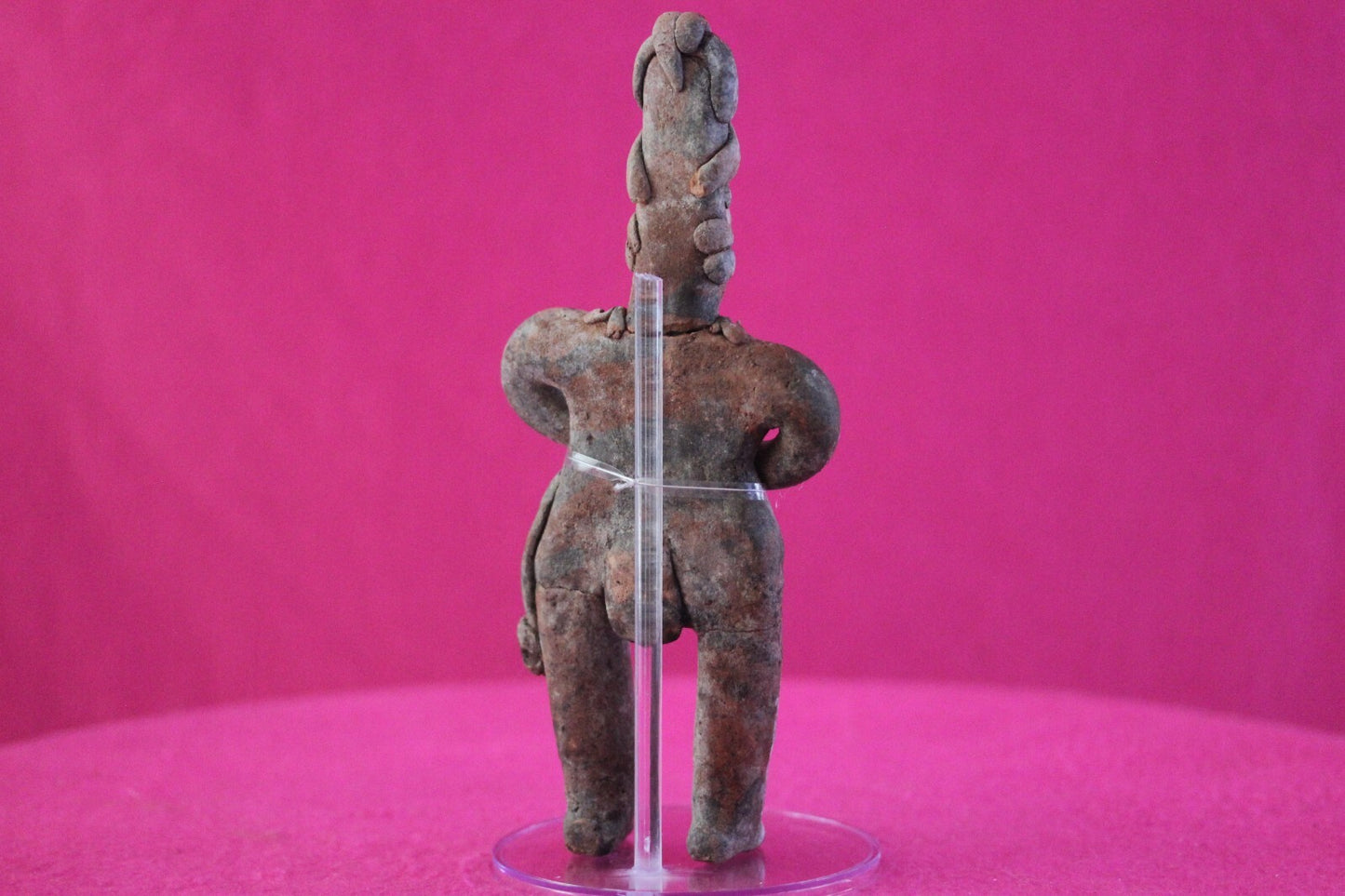 Authentic Pre Columbian Artifact Tomb Figure Colima Mexico 100 BC-250 AD COA 161