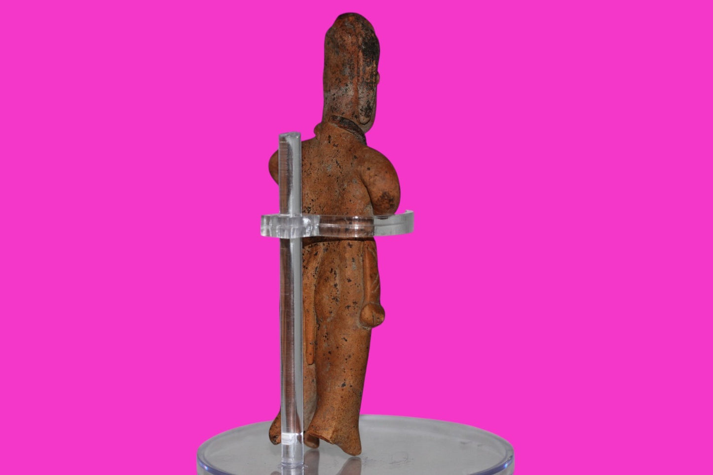 Authentic Pre Columbian Artifact Pretty Lady Tomb Figure Colima Mexico COA 17
