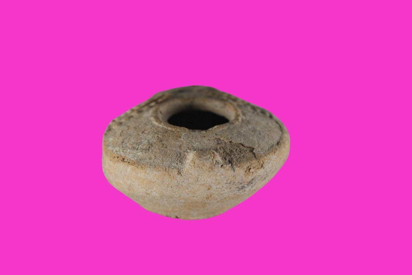 Holy Land Oil Lamp Ancient Artifact Jesus Christ Homeland 100BC-400AD COA 20