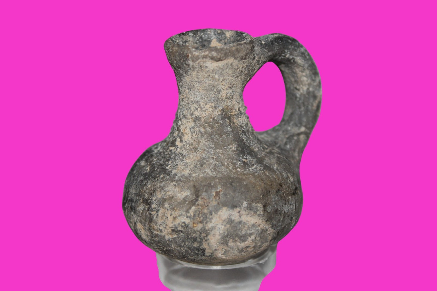 Ancient Holy Land Artifact King David Mini Jugglet Christ Home Land 1000BC COA 2