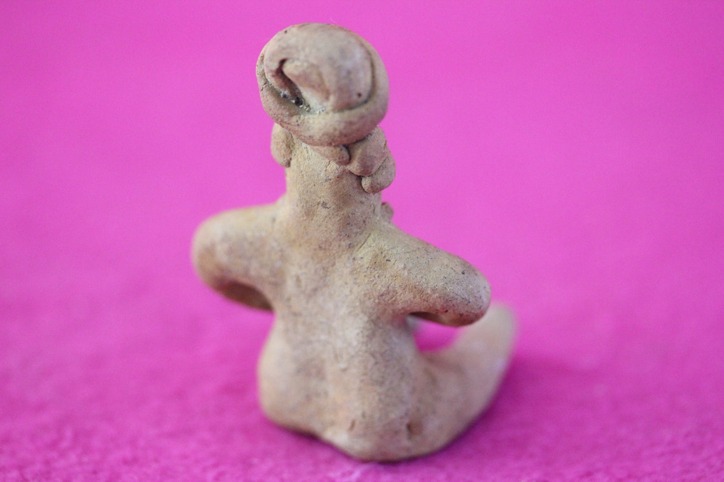 Pre Columbian Artifact Authentic Rare Seated Tomb Figure Colima Mexico COA 189