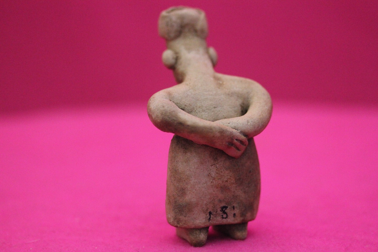 Authentic Pre Columbian Artifact Rare Grandma Tomb Figure Colima Mexico COA 156