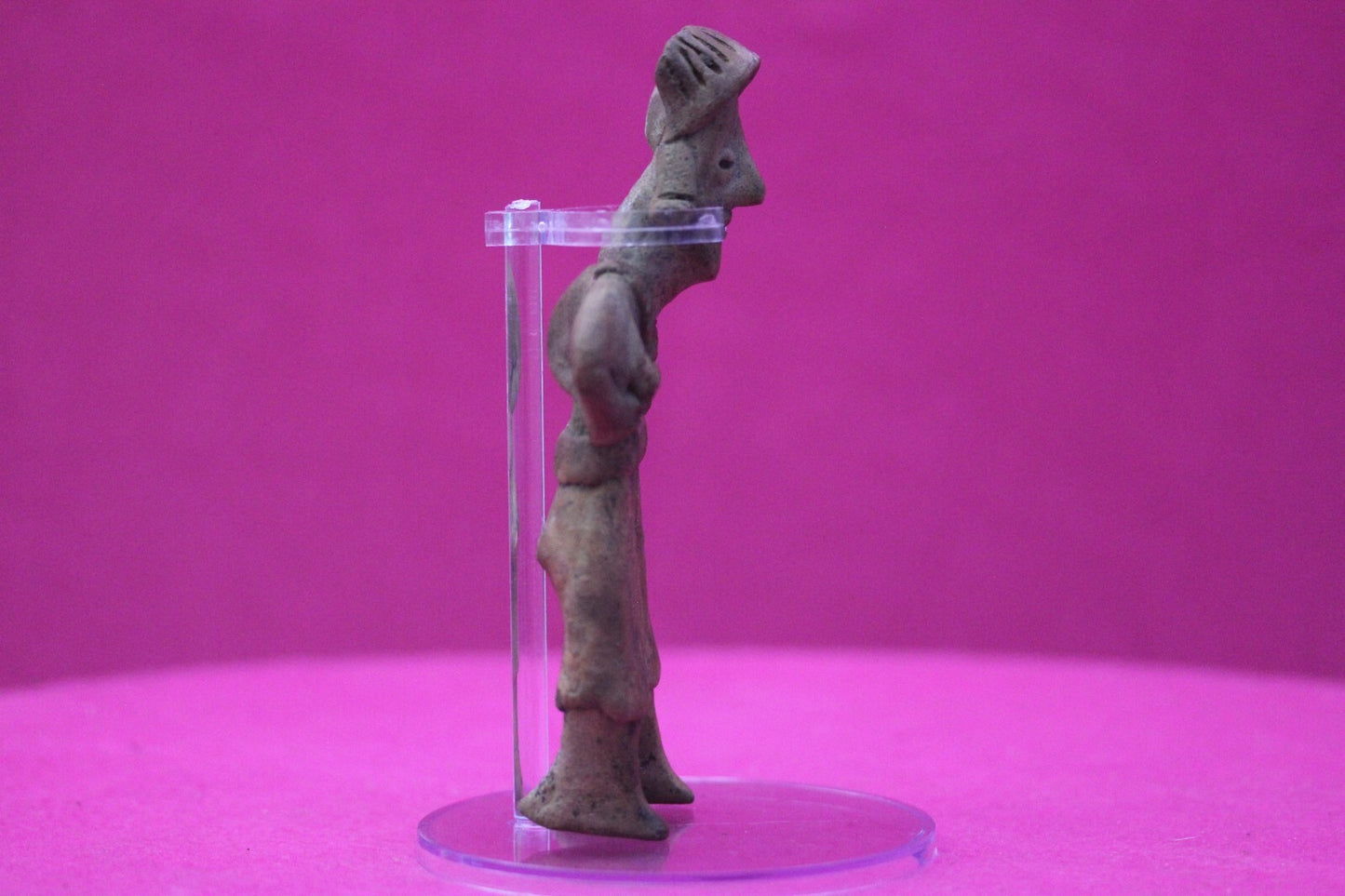 Pre Columbian Authentic Artifact Old Grandma Colima Mexico 100 BC-250 AD COA 151