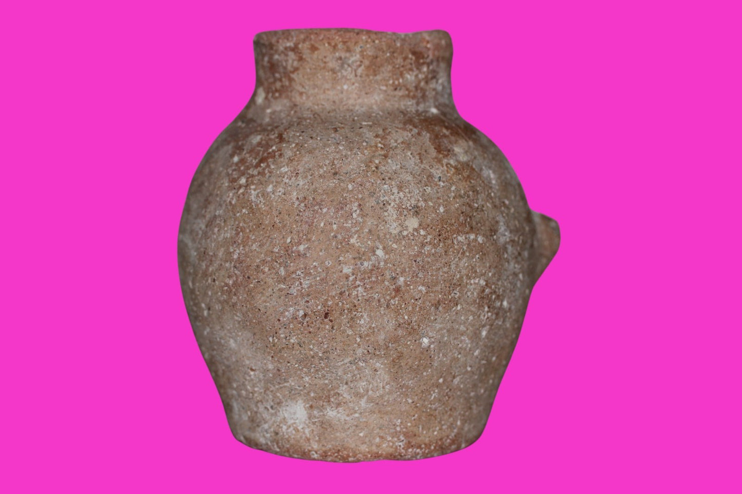 Time of Canaanites Holy Land Artifact Ancient Jar 5500 Year Old 3500 BC COA J142