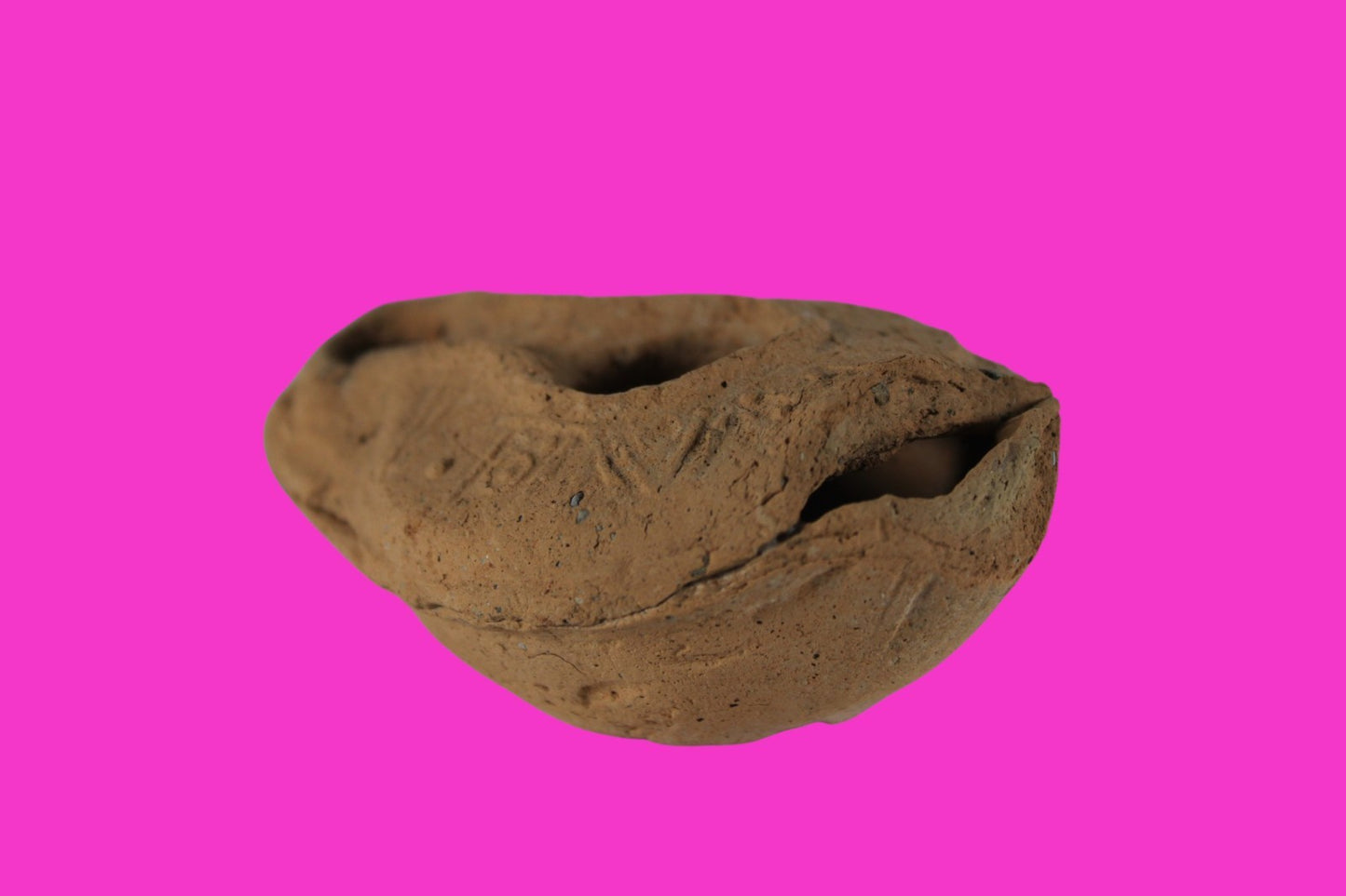 Ancient Holy Land Oil Lamp Artifact  From Jesus Christ Homeland 400-600AD COA 42