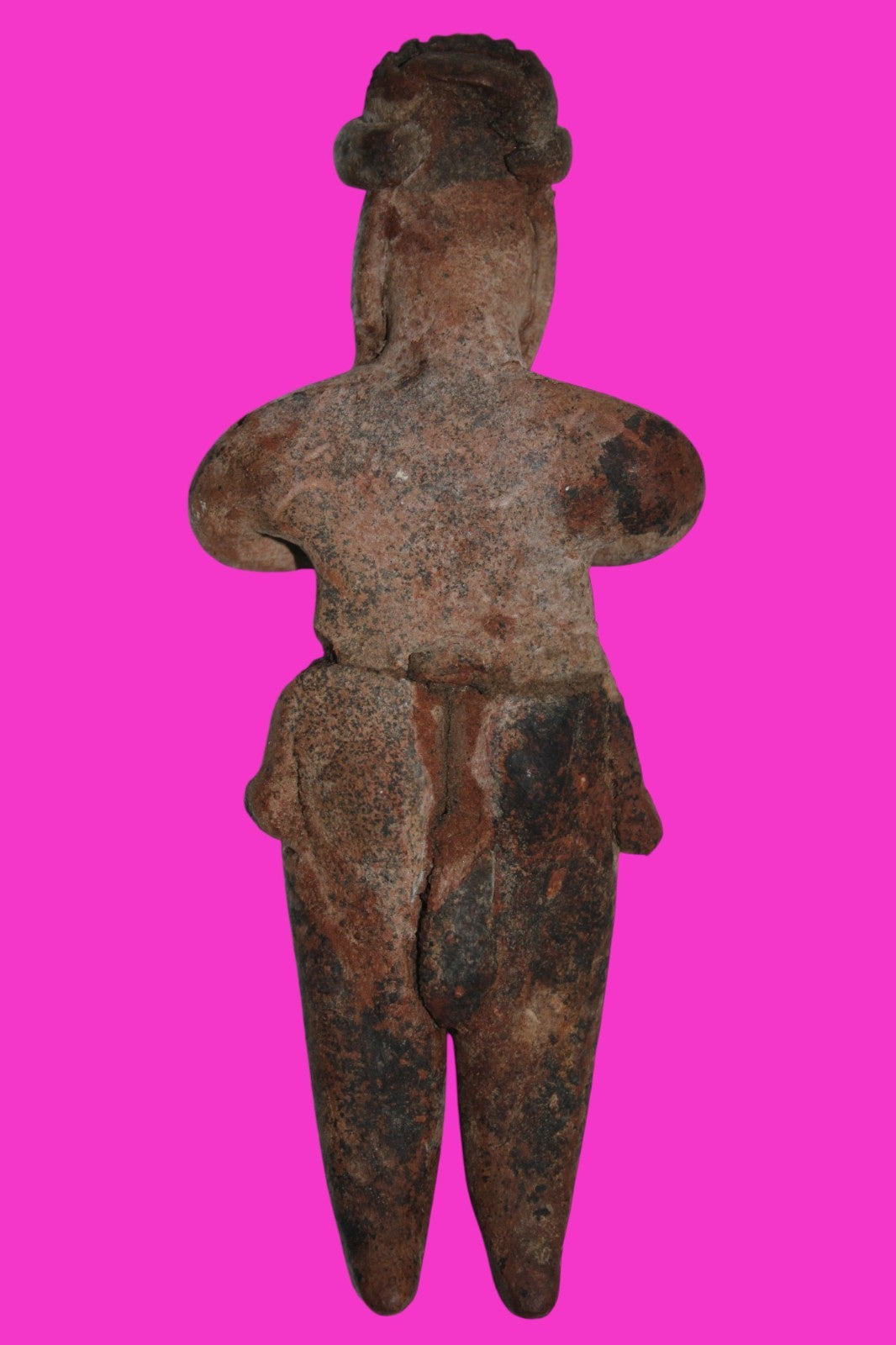 Authentic Pre Columbian Artifact Pretty Lady Tomb Figure Colima Mexico COA 16