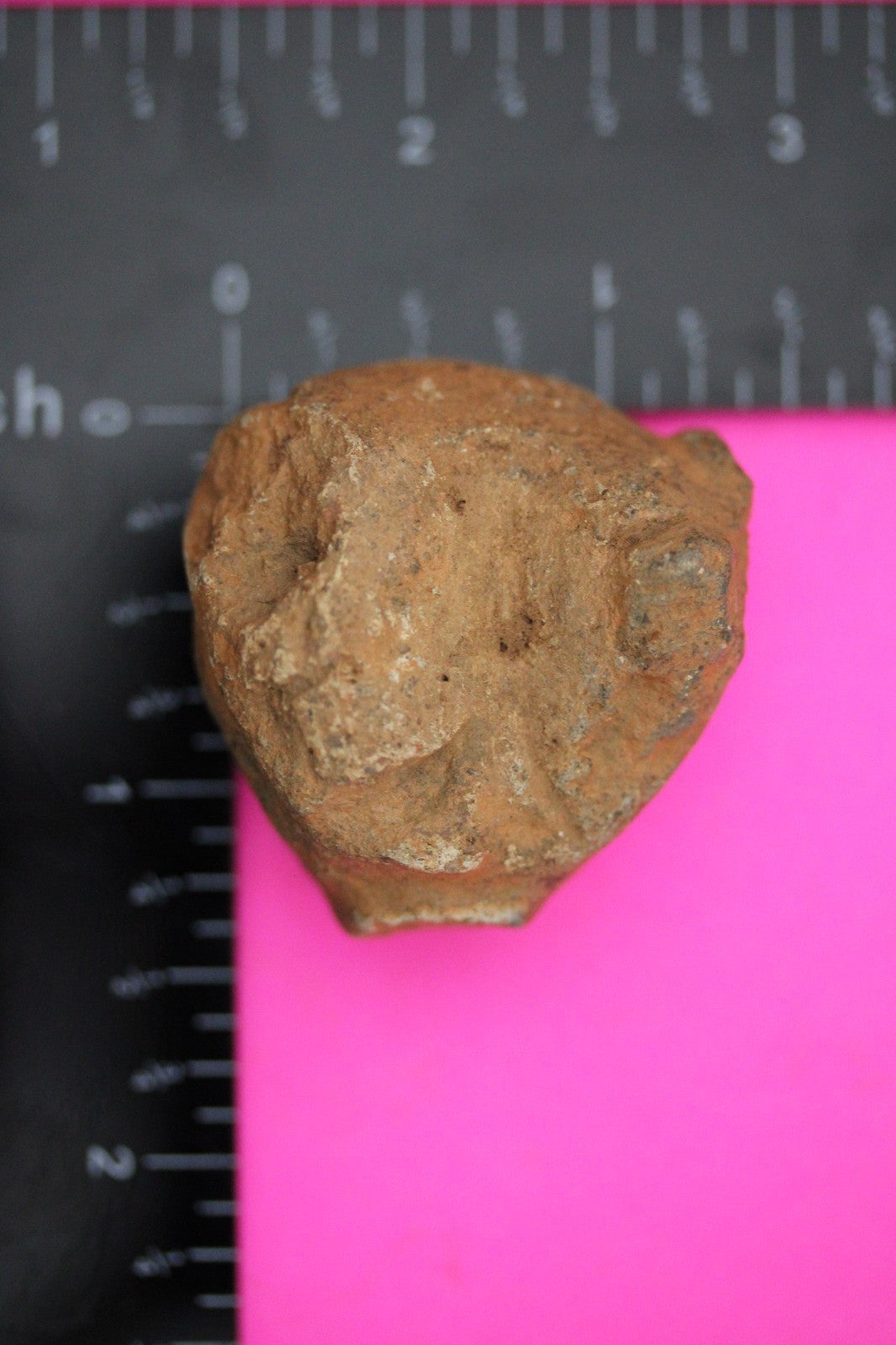 Puerto Rico Taino Pre Columbian Pottery Artifact FREE Display Case 1000AD COA 28