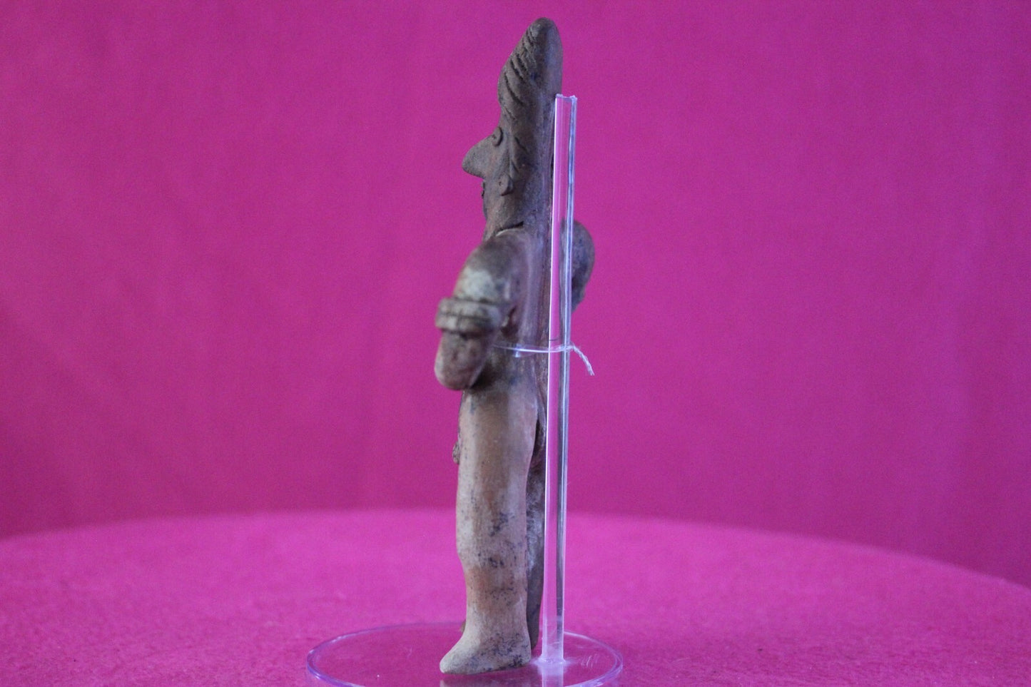 Authentic Pre Columbian Artifact Tomb Figure Colima Mexico 100 BC-250 AD COA 159