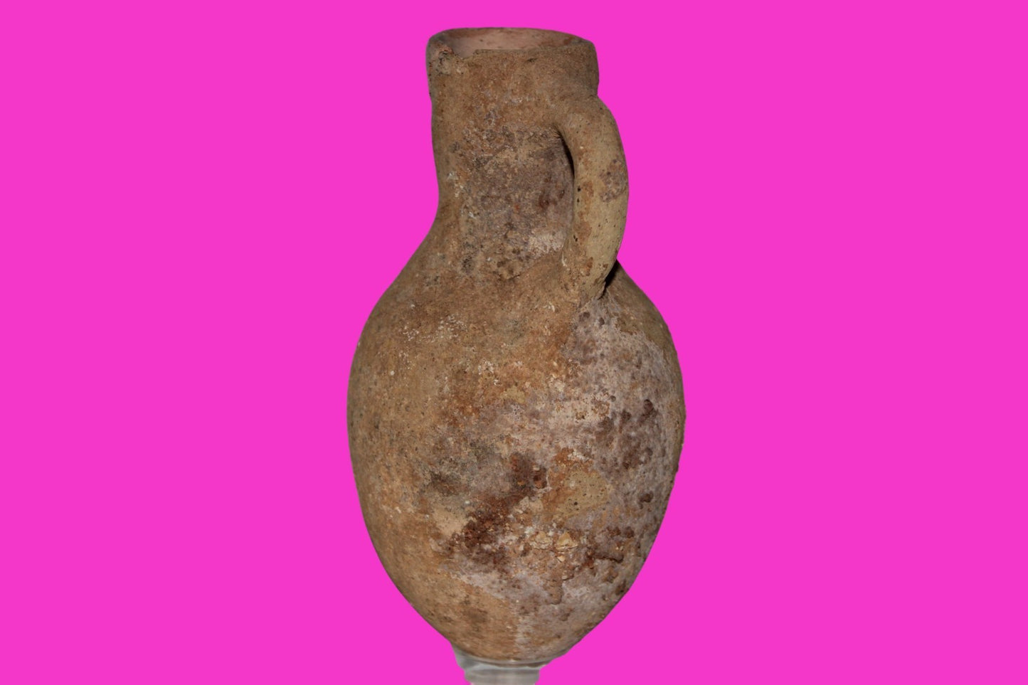 Ancient Holy Land Artifact King David Era Jug Land of Jesus Christ 1000 BC COA 8