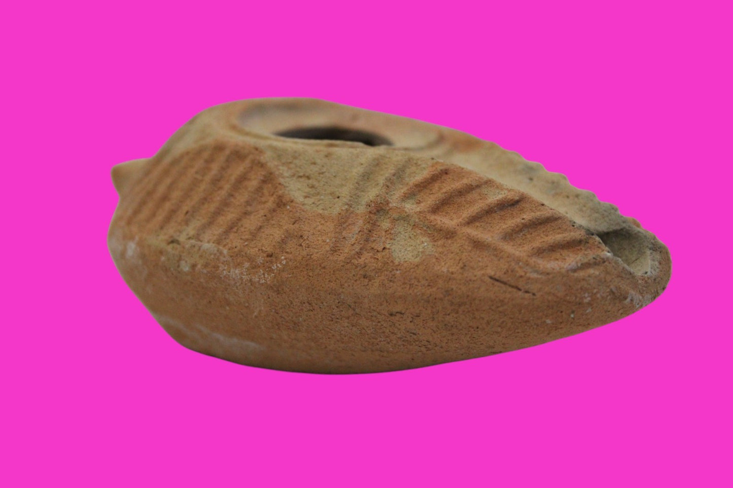 Ancient Holy Land Oil Lamp Artifact From Jesus Christ Home Land 100-500AD COA 57