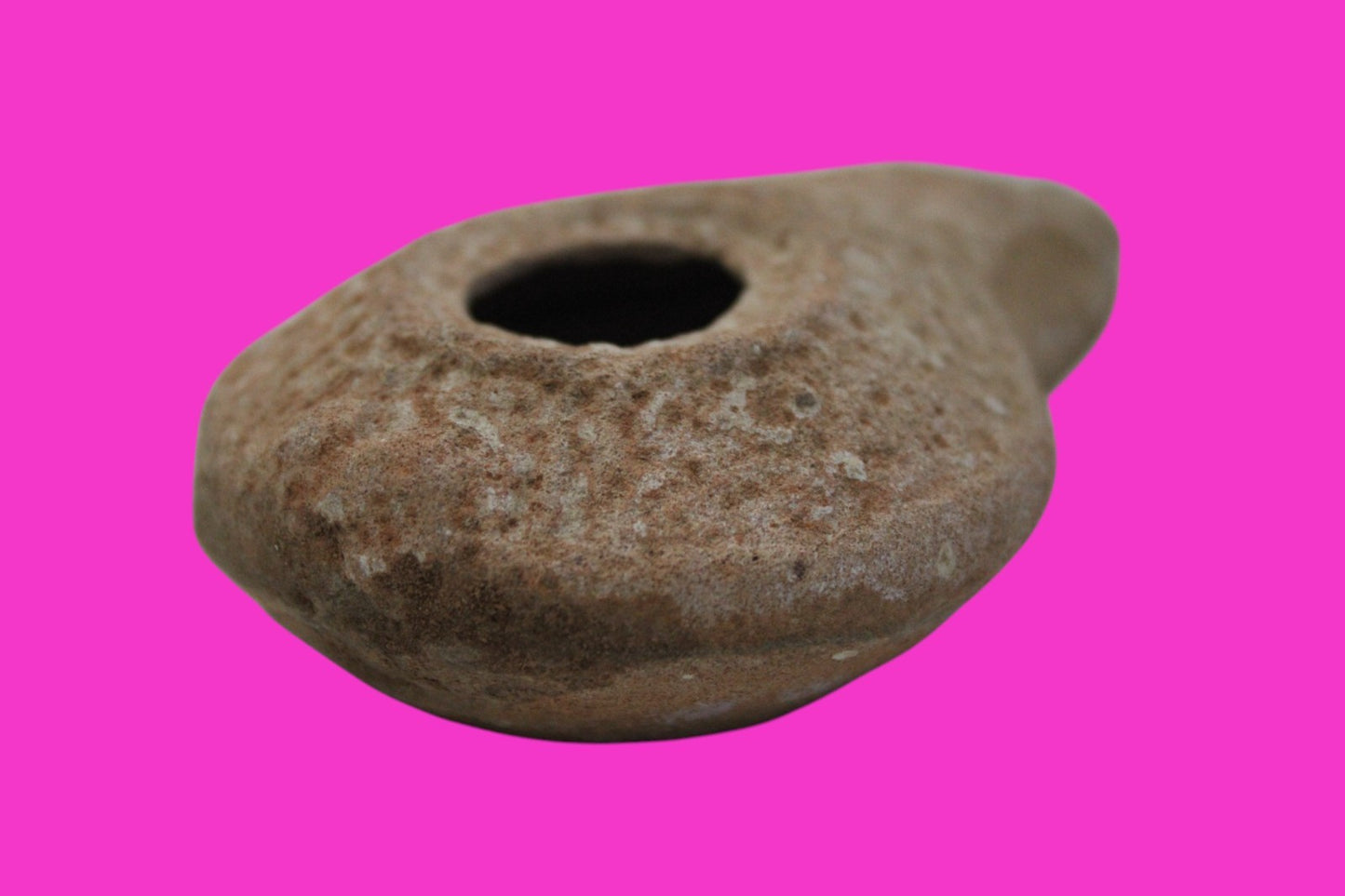 Ancient Holy Land Oil Lamp Artifact From Jesus Christ Home Land 100-500AD COA 53