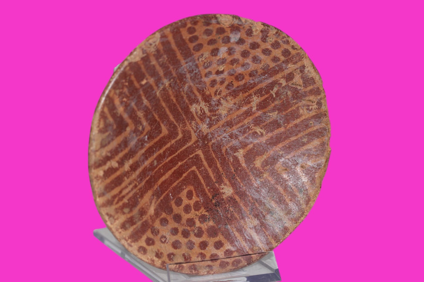 Pre Columbian Artifact Authentic Pedestal Bowl Narino Columbia 1000 AD COA J100