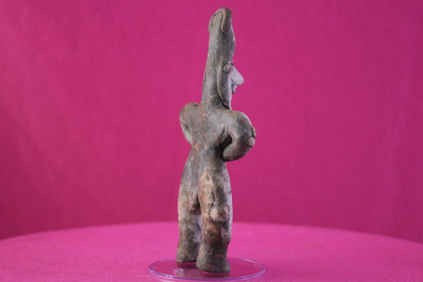 Pre Columbian Authentic Artifact Female Shaman Tomb Figure Colima Mexico COA 198
