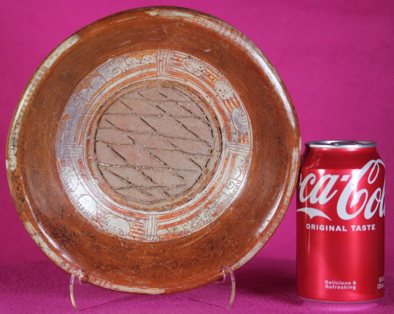 Pre Columbian Artifact Authentic Tripod Bowl Michoacan Ex Arte Primitivo COA T34