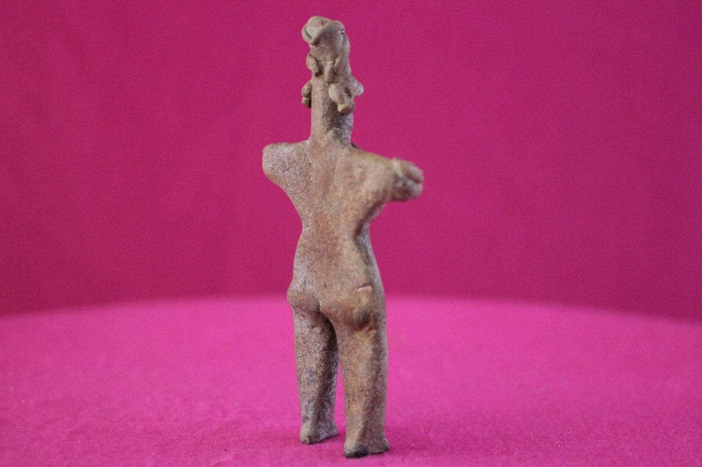 Authentic Pre Columbian Artifact Tomb Figure Colima Mexico 100 BC-250 AD COA 174