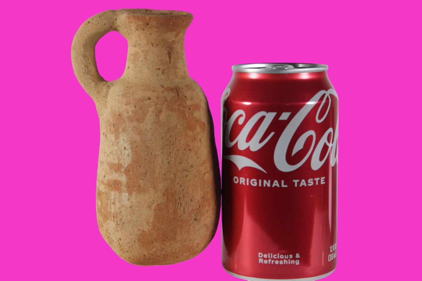 Time of Jesus Christ Ancient Holy Land Artifact Herodian Jug 50BC - 100AD COA 30