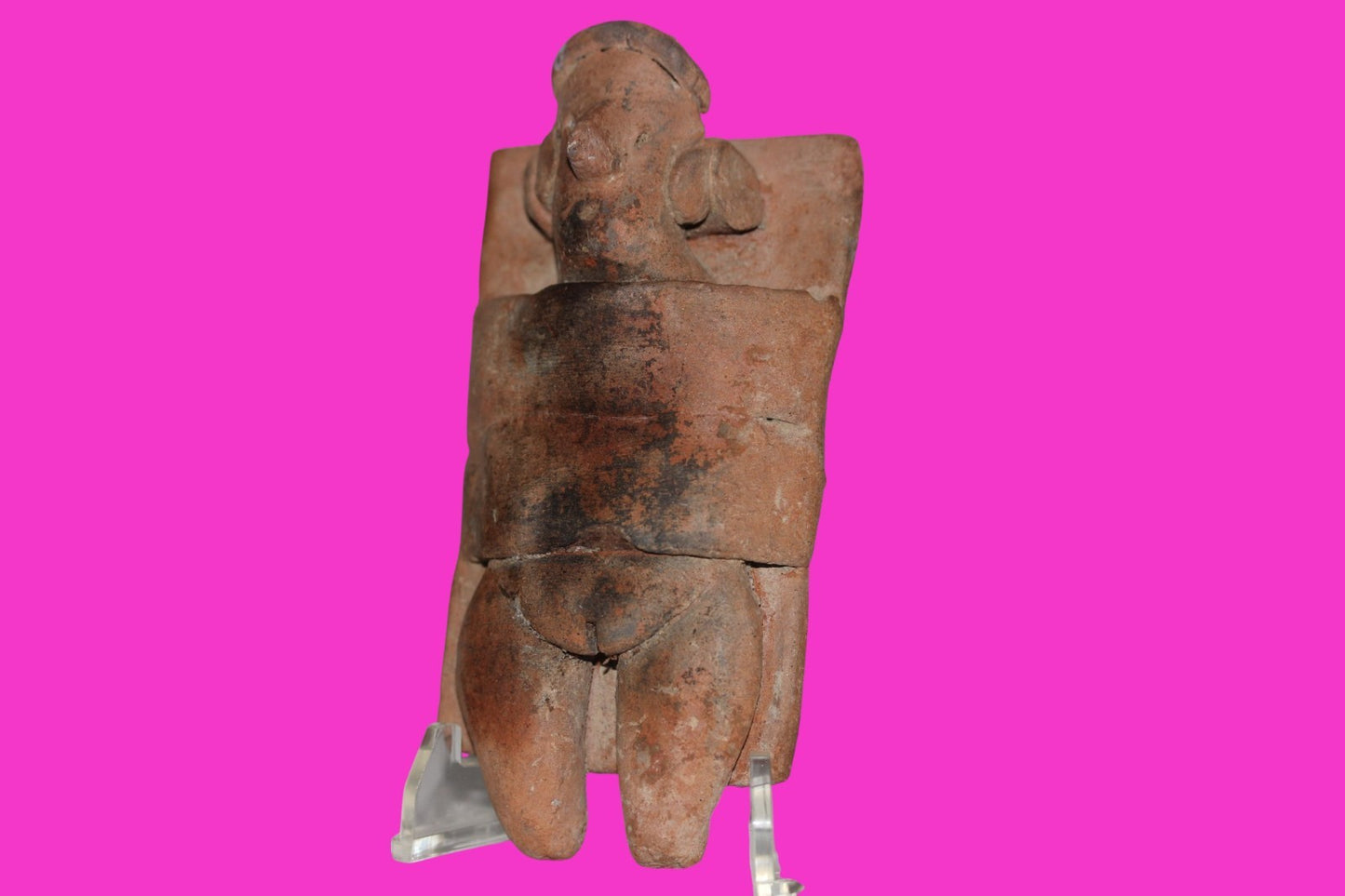Pre Columbian Artifact Authentic Tomb Burial Figure Colima Mexico 100 BC COA 229
