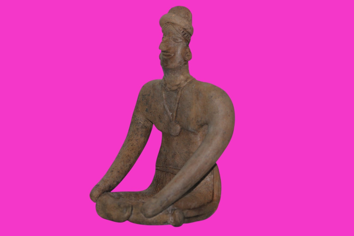 Pre Columbian Museum Quality Artifact Large Tomb Figure Colima Mexico COA 215