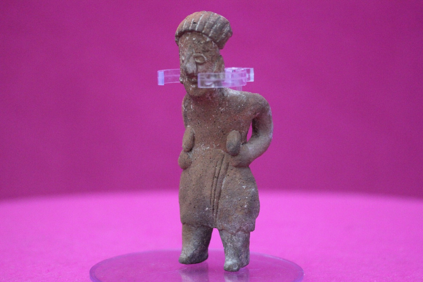 Authentic Pre Columbian Artifact Rare Grandma Tomb Figure Colima Mexico  COA 145