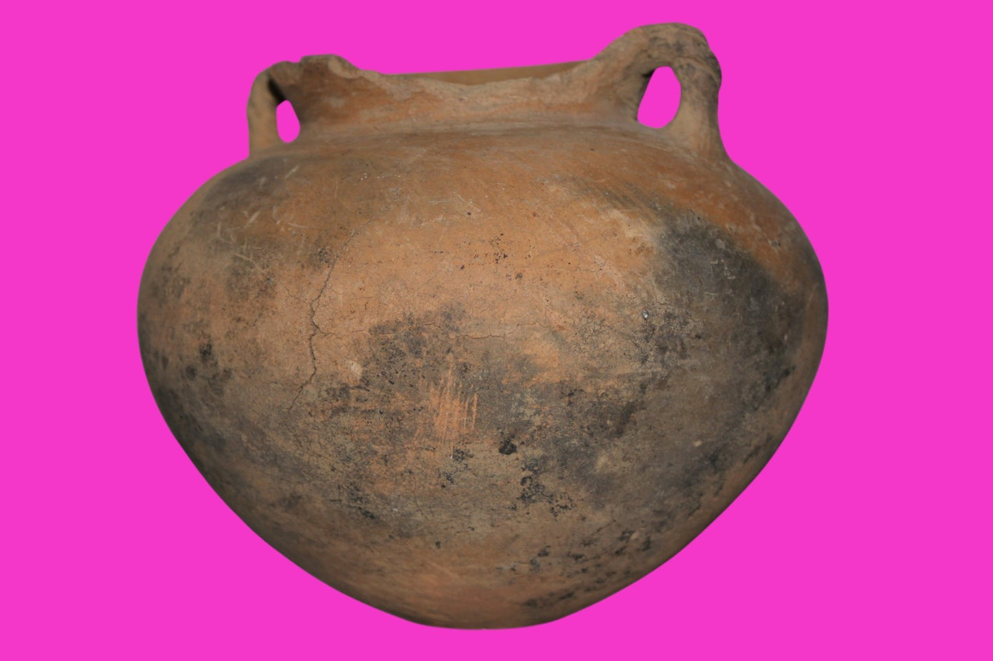 Authentic Pre Columbian Artifact Large Olla Nicoya Costa Rica 800-1400AD COA J70