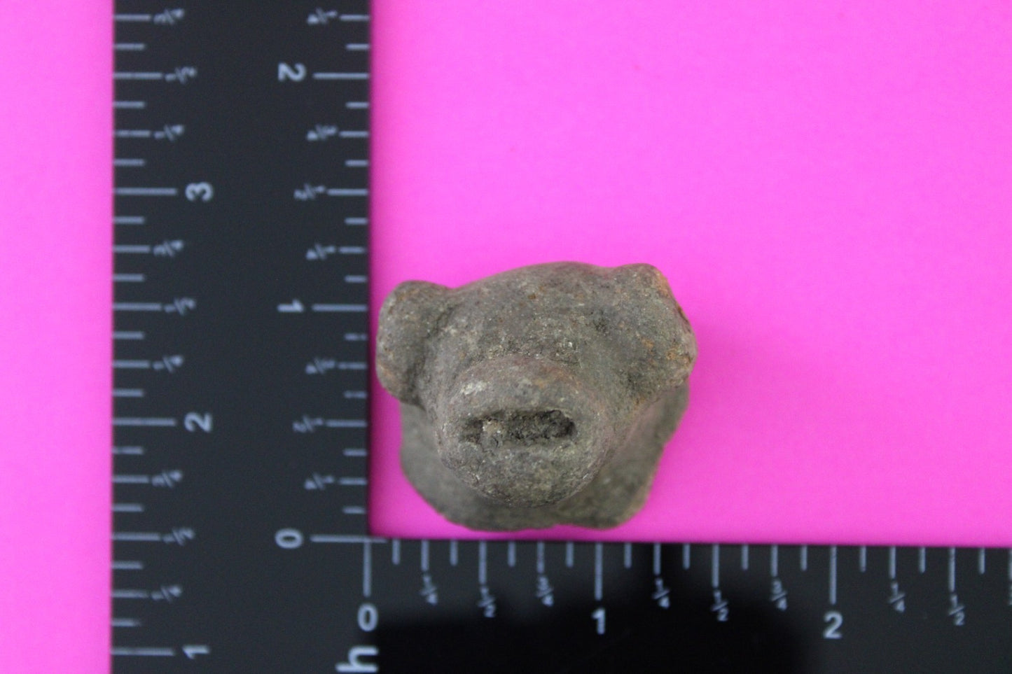 Puerto Rico Taino Pre Columbian Pottery Artifact FREE Display Case 1000AD COA102