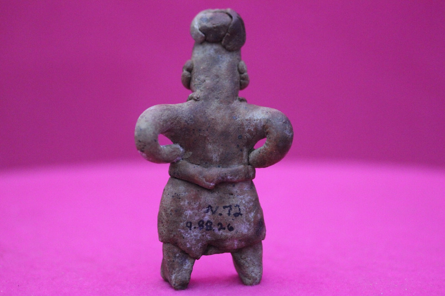 Authentic Pre Columbian Artifact Rare Grandma Tomb Figure Colima Mexico  COA 154
