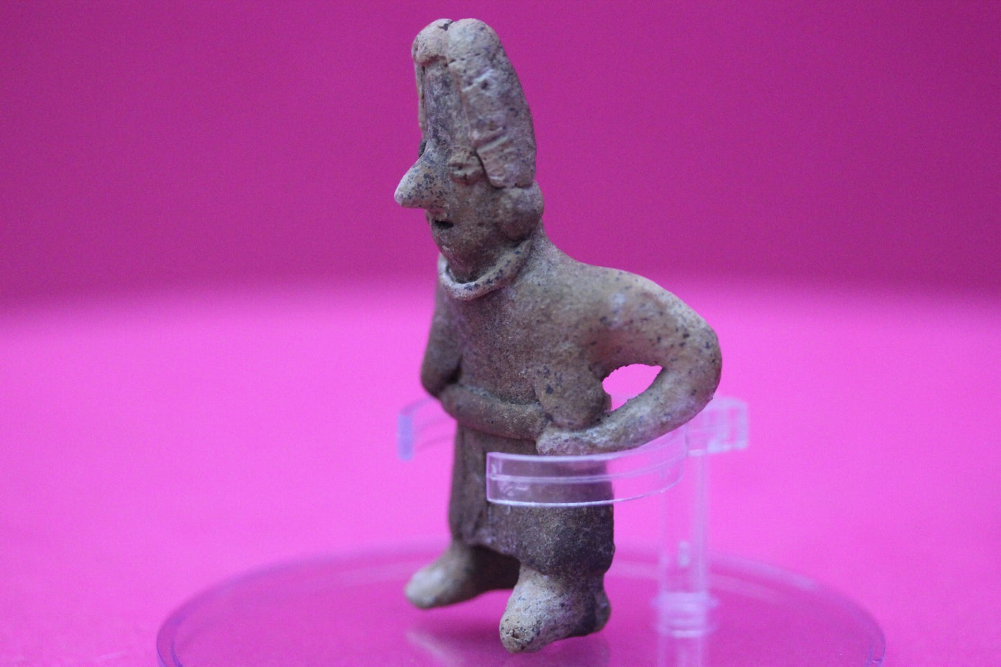 Pre Columbian Artifact Authentic Rare Grandma Tomb Figure Colima Mexico  COA 152