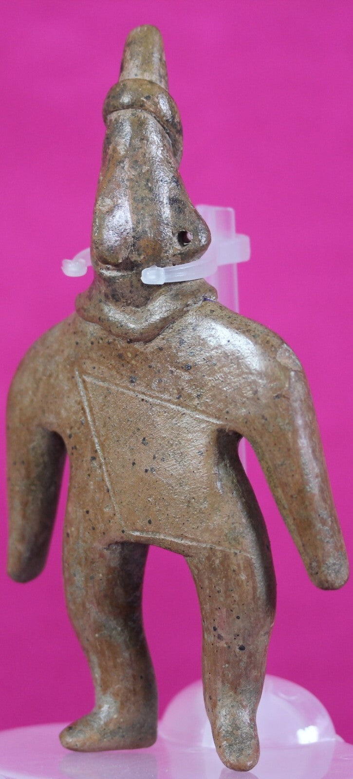 Pre Columbian Artifact Authentic Colima Shaman Tomb Figure 300BC-300AD COA J13