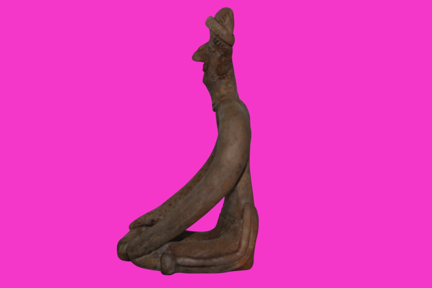 Pre Columbian Museum Quality Artifact Large Tomb Figure Colima Mexico COA 215