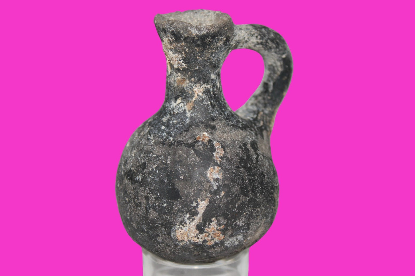 Ancient Holy Land Artifact King David Mini Jugglet Christ Home Land 1000BC COA 4