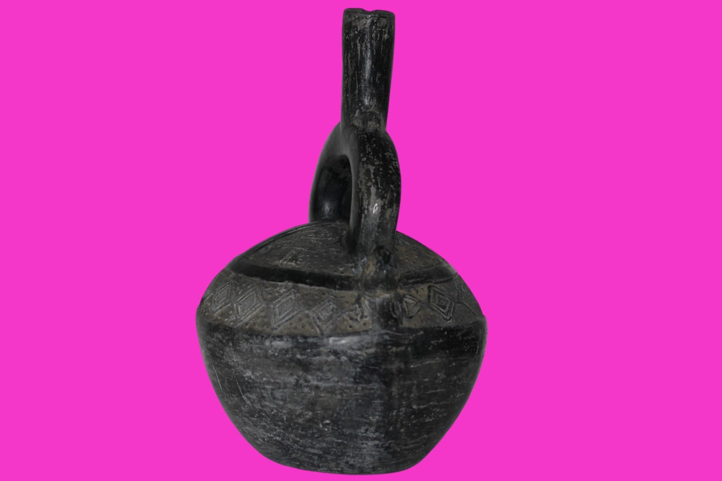 Pre Columbian Artifact Authentic Chimu Warrior Vessel 900-1400 AD Peru COA 222