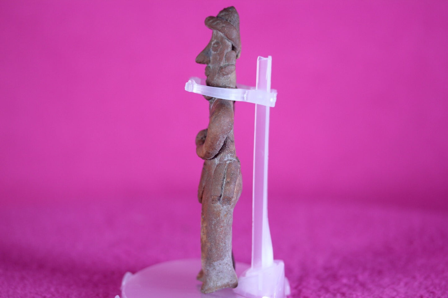 Pre Columbian Artifact Colima Figure Mexico 300BC-300AD Certified COA J76