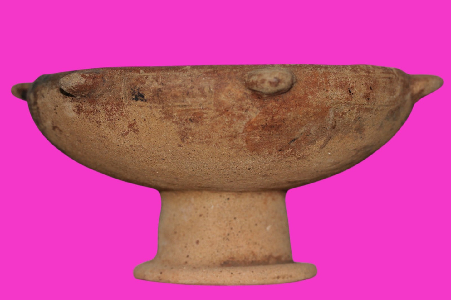 Pre Columbian Authentic Artifact Pedestal Bowl Nicoya Costa Rica 500 AD COA J45