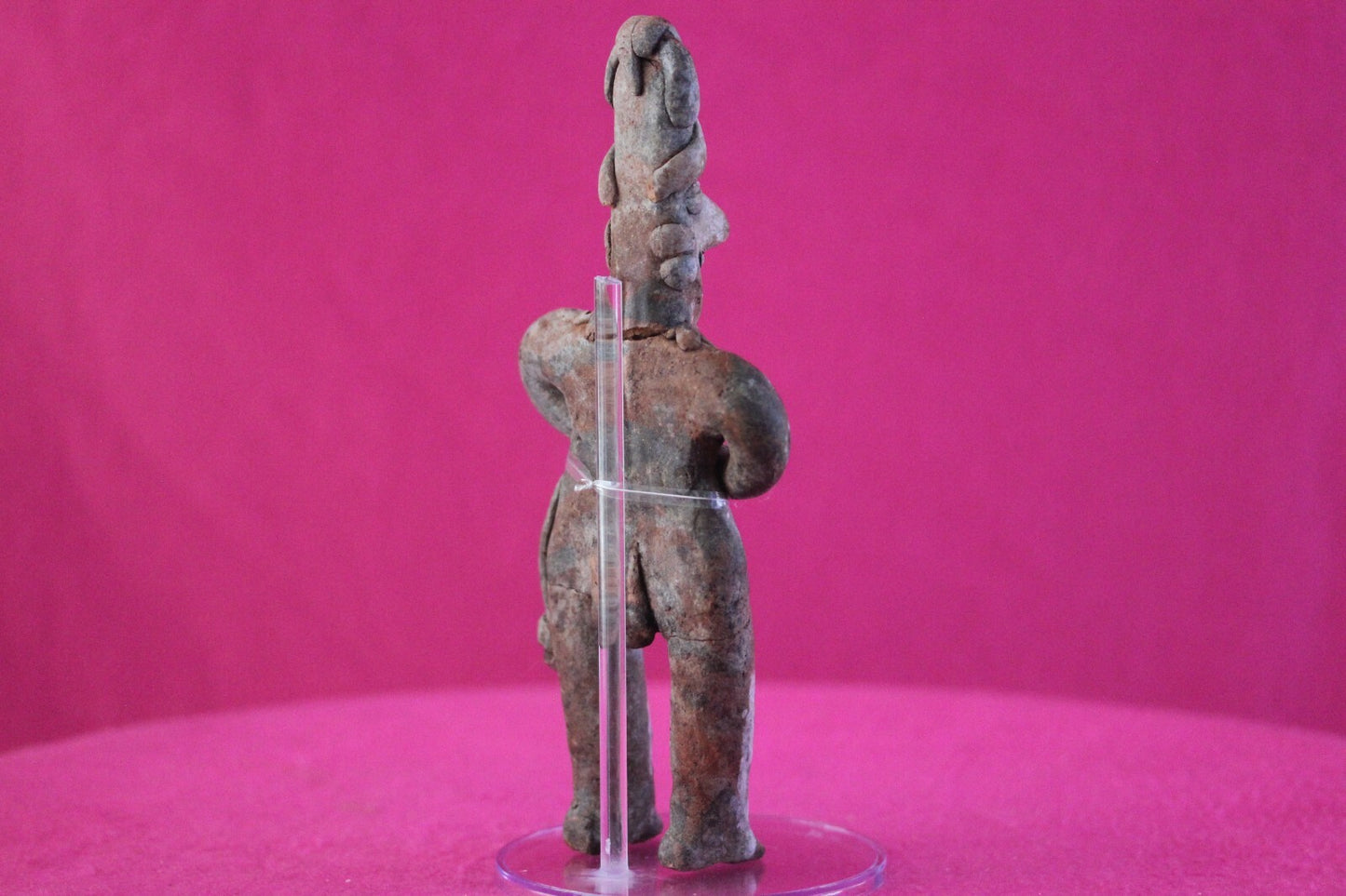 Authentic Pre Columbian Artifact Tomb Figure Colima Mexico 100 BC-250 AD COA 161