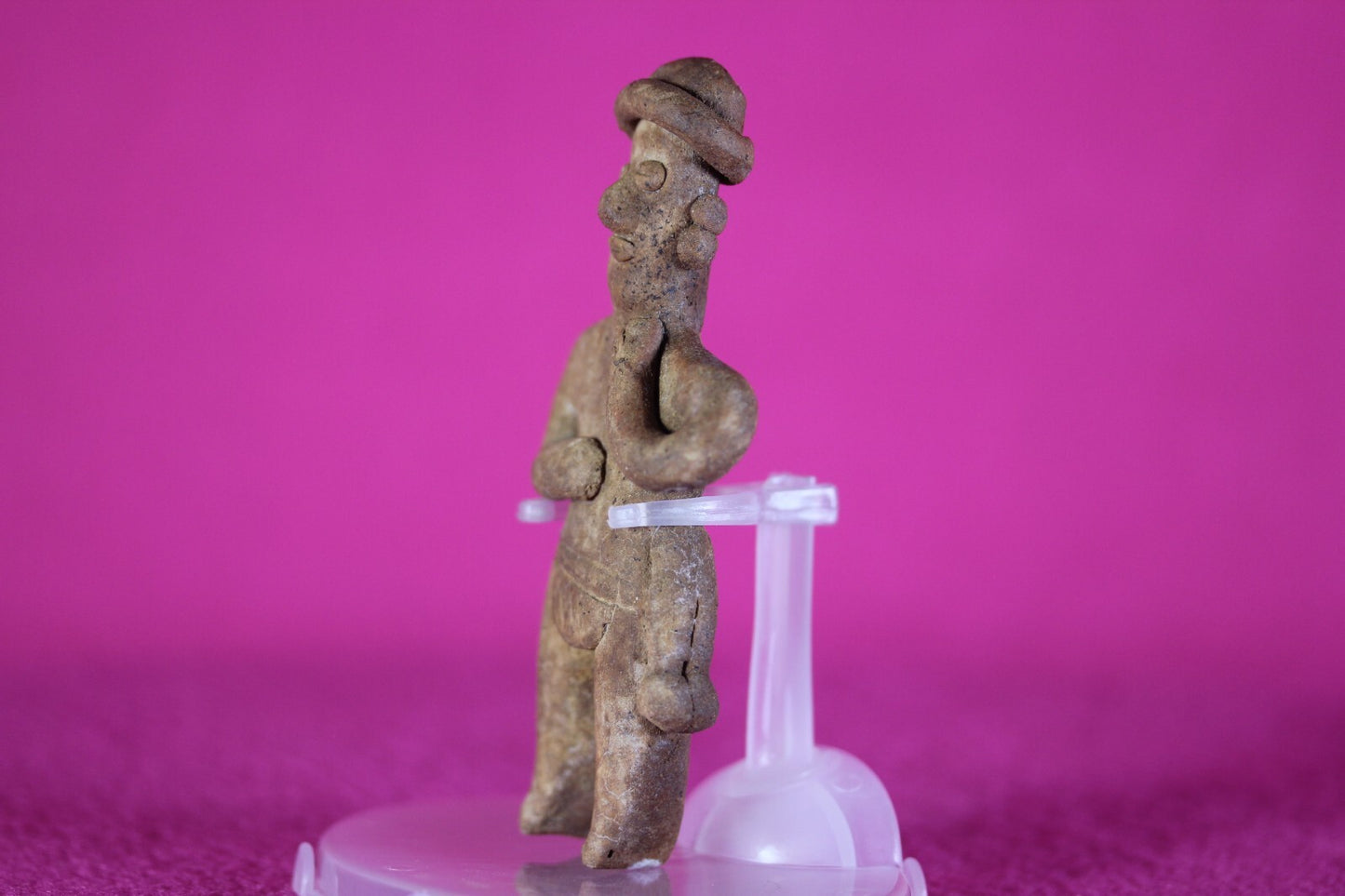 Pre Columbian Artifact Colima Figure Mexico 300BC-300AD Certified COA J72